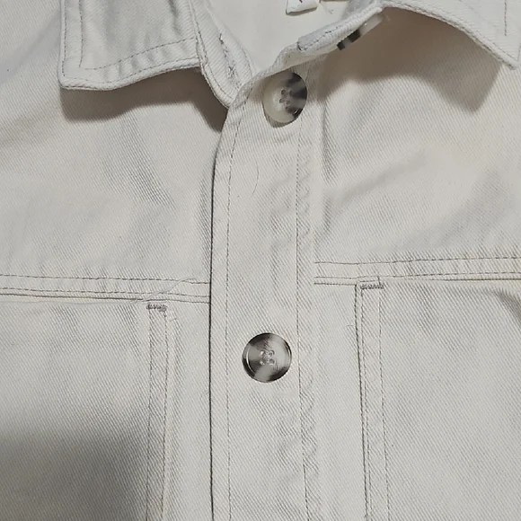 Stoosh Vintage Denim Cream Jacket - Picture 4 of 5